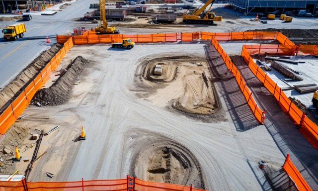 Geo-fencing construction danger zones